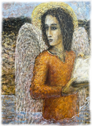 Painting of angel